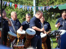 Hoffest „auf der Schlesi“ – 20 Jahre Happy Drummers